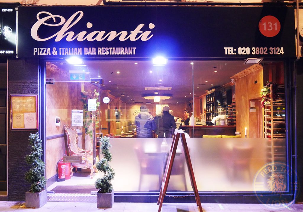 Chianti Italian restaurant West Ealing, London Halal pasta pizza