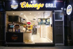 Chicago Grill burgers in Hammersmith & Shepherd's Bush Halal fast food restaurant London