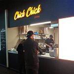 Chick Chick Halal chicken burger wings restaurant Cargo Market Hall Canary Wharf London 