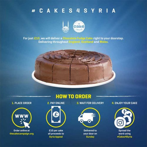 #Cake4Syria The Cake Campaign Islamic Relief Syria Appeal Ramadan