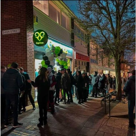 Caprinos Halal Pizza Wymondham Norfolk