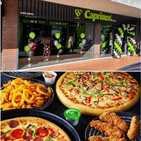 Caprinos Pizza Halal Restaurant Wales Wrexham