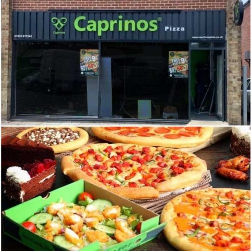 Caprinos Pizza Halal Restaurant Thatcham Berkshire
