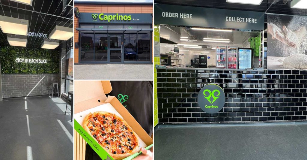 Caprinos Pizza Halal Restaurant Cannock Staffordshire