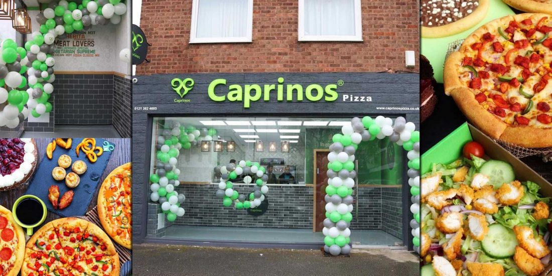 Caprinos Pizza to launch 40th after Birmingham debut Feed the Lion