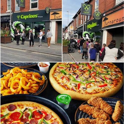 Caprinos Halal Pizza Restaurant Meir Stroud