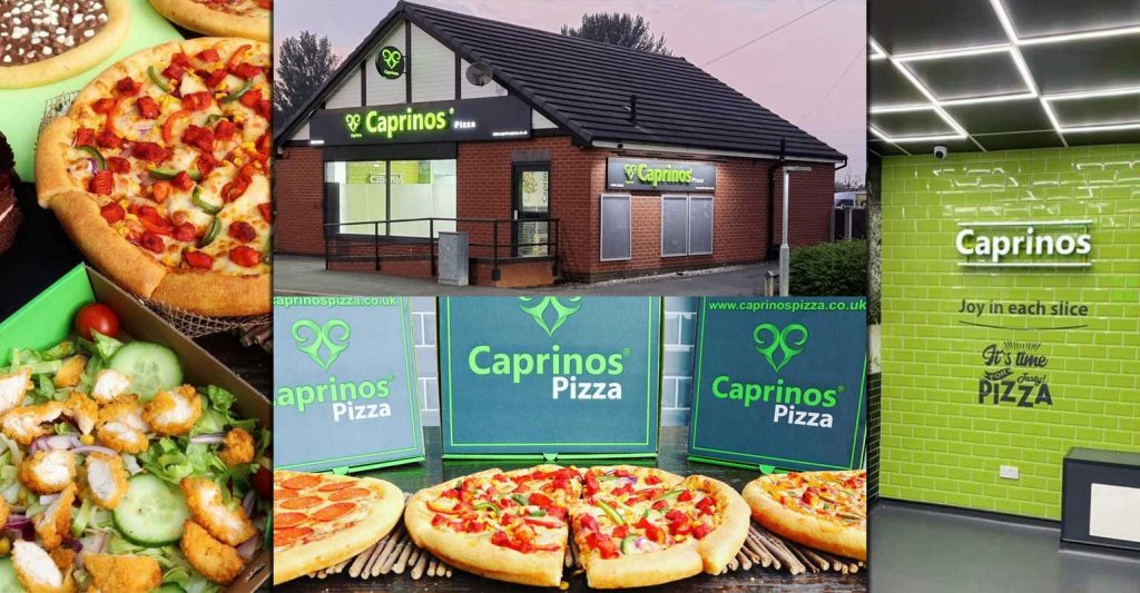 Caprinos Pizza Halal Restaurant Northwich Cheshire