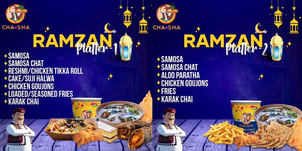 Cha Sha Indian Halal Restaurant Ramadan Iftar Suhoor