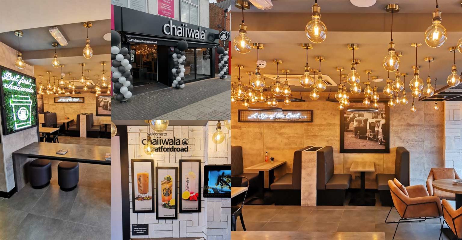 Chaiiwala café launches in Birmingham's Stratford Road Feed the Lion