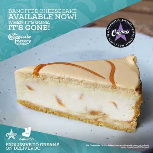 The Cheesecake Factory Creams Desserts