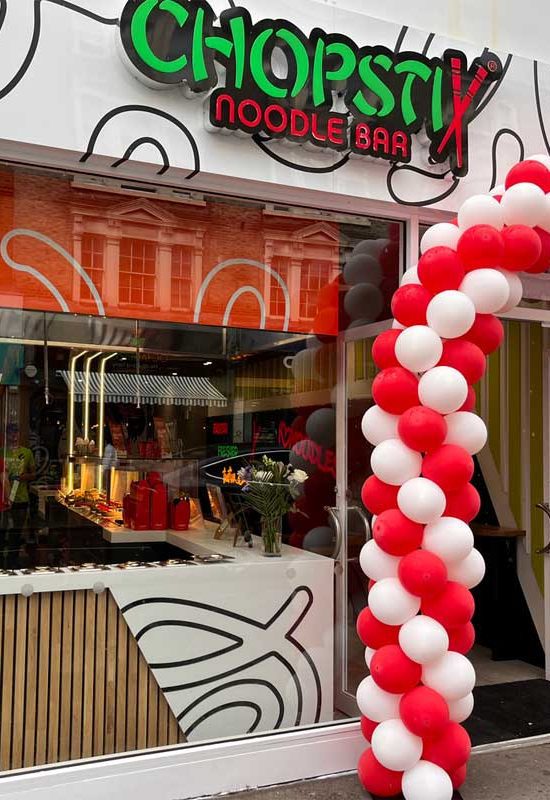 Chopstix noodle bar launches in London's Putney Feed the Lion
