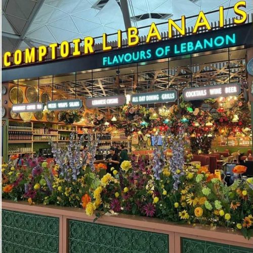 Comptoir Libanais Halal Lebanese Restaurant Stansted Airport