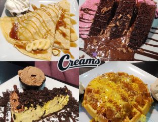 waffle Creams dessert restaurant Ealing Broadway Ice Cream