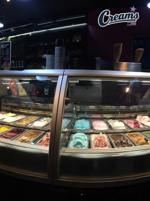 Creams dessert café celebrates recordbreaking week Feed the Lion