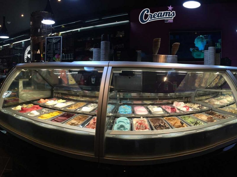 Creams dessert café celebrates recordbreaking week Feed the Lion