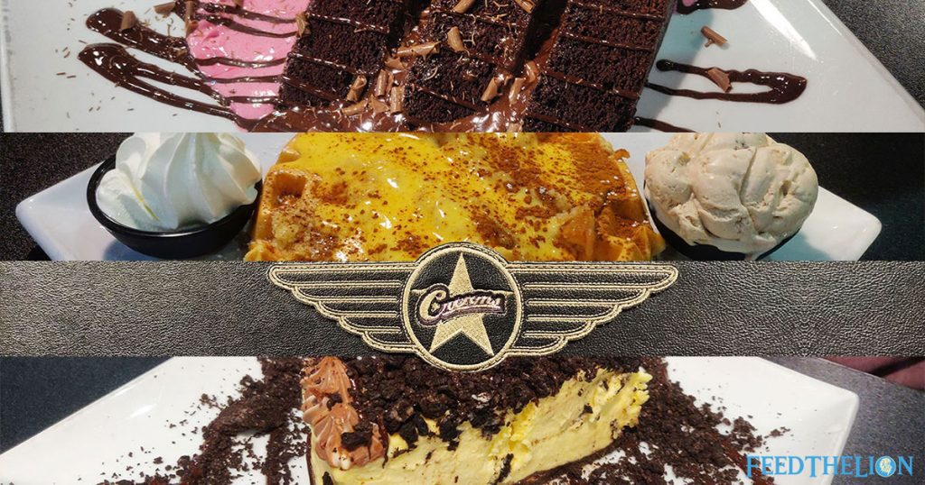 waffle Creams dessert restaurant Ealing Broadway Ice Cream Feed the Lion