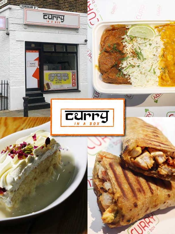 Curry In A Box opens in East London's Whitechapel Feed the Lion