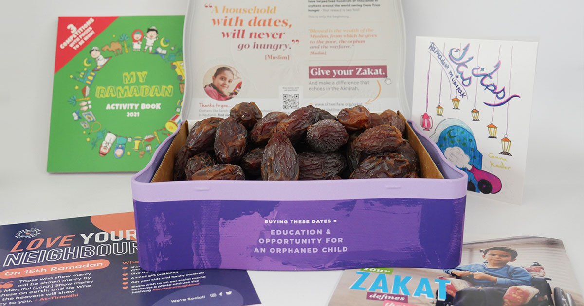 The Date Project Dates4Orphans charity Muslim Ramadan Eid Islam