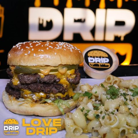 Drip Burger fries desserts Halal Manchester restaurant
