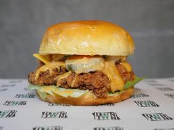 DwnTwn Leicester Halal burger pizza restaurant Evington Road Food Tour 2023