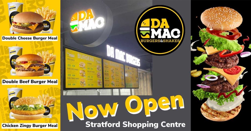 Da Mac McDonald's Halal Burgers 5 Continents Stratford Shopping Centre London