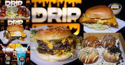 Drip Burger fries desserts Halal Manchester restaurant