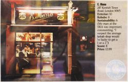 E. Mono (Turkish) Kentish Town, London