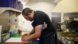 Eggoland pro-boxer Sohail Ahmad Fitzrovia, London Halal restaurant