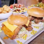 Chick Chick Halal chicken burger wings restaurant Cargo Market Hall Canary Wharf London