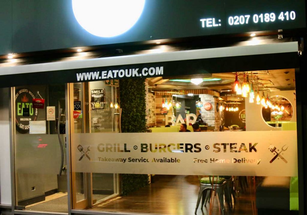 Eato Chadwell Heath Halal Grill Burgers Steaks London