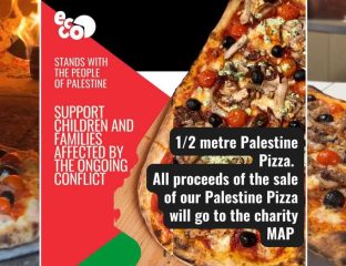Ecco Pizzeria Halal Restaurant Manchester Leeds Palestine Palestinian