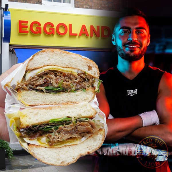 Eggoland by pro-boxer Sohail Ahmad - Fitzrovia, London