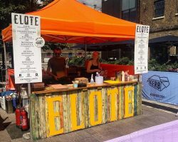 Elote Kerb West India Quay Street Food London