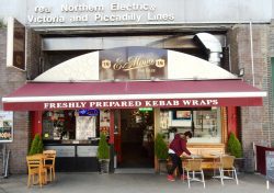 E Mono Wrap Giles Coren Camden Holloway Finsbury London