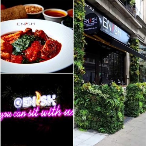 Enish Halal Nigerian Oxford Street London Restaurant