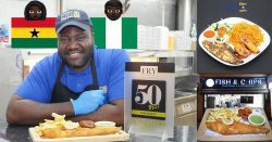 Nigerian-Ghanaian fish & chips at Every Fish Bar in London Harrow