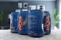 Evoca Cola Halal Drinks Beverage Restaurant Feed the Lion