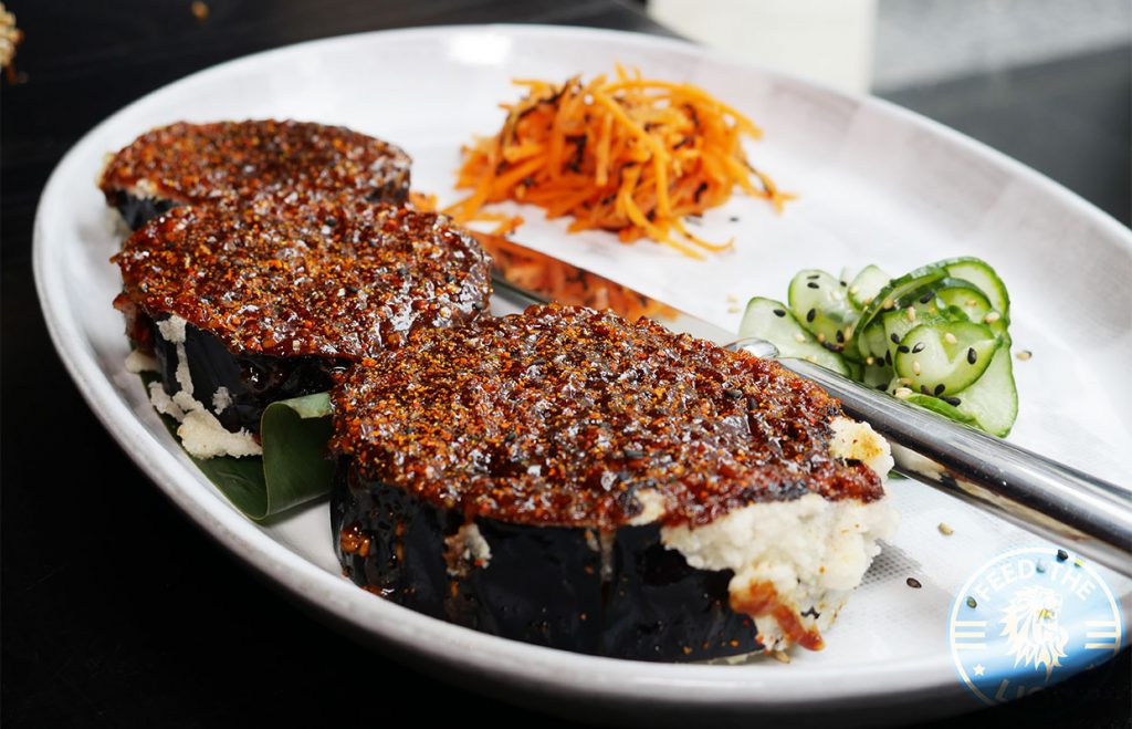 Flesh & Buns Japanese Izakaya Oxford Street Halal restaurant bao buns