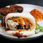 Flesh & Buns Japanese Izakaya Oxford Street Halal restaurant bao buns