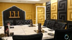 VIP room Farm House (British/Indian) Coventry Halal restaurant FARMHOUSE
