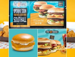 Fat Twins Halal McDonald's Burgers Restaurant Southall London