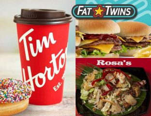Fat Twins Tim Hortons Rosa's Thai Cafe Restaurants Reading Wales Birmingham