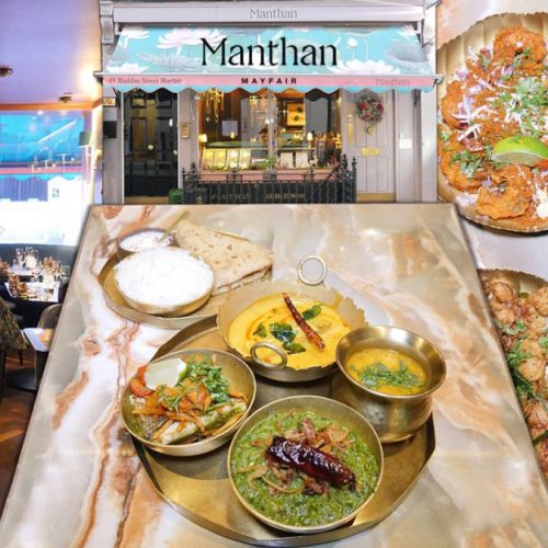 Manthan Mayfair London Halal Fine Dining Indian restaurant
