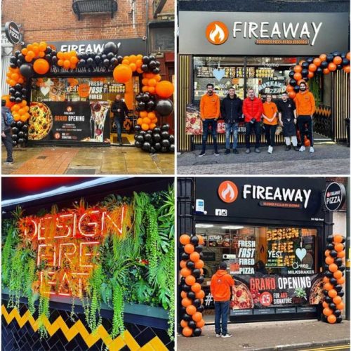 Fireaway Halal Pizza Restaurant Dunfermline, Birmingham, Nottingham