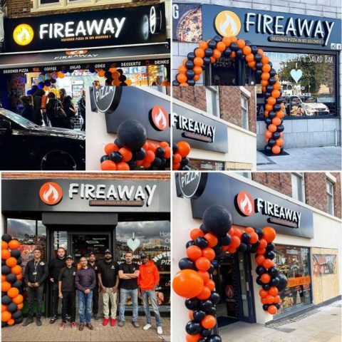 Fireaway Pizza Halal Restaurant London Surrey Scotland