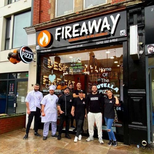 Fireaway Pizza Halal Restaurant Cardiff Wales