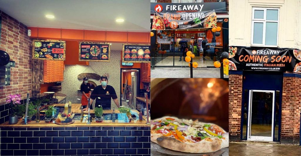 Fireaway Halal Pizza Restaurant Walthamstow London