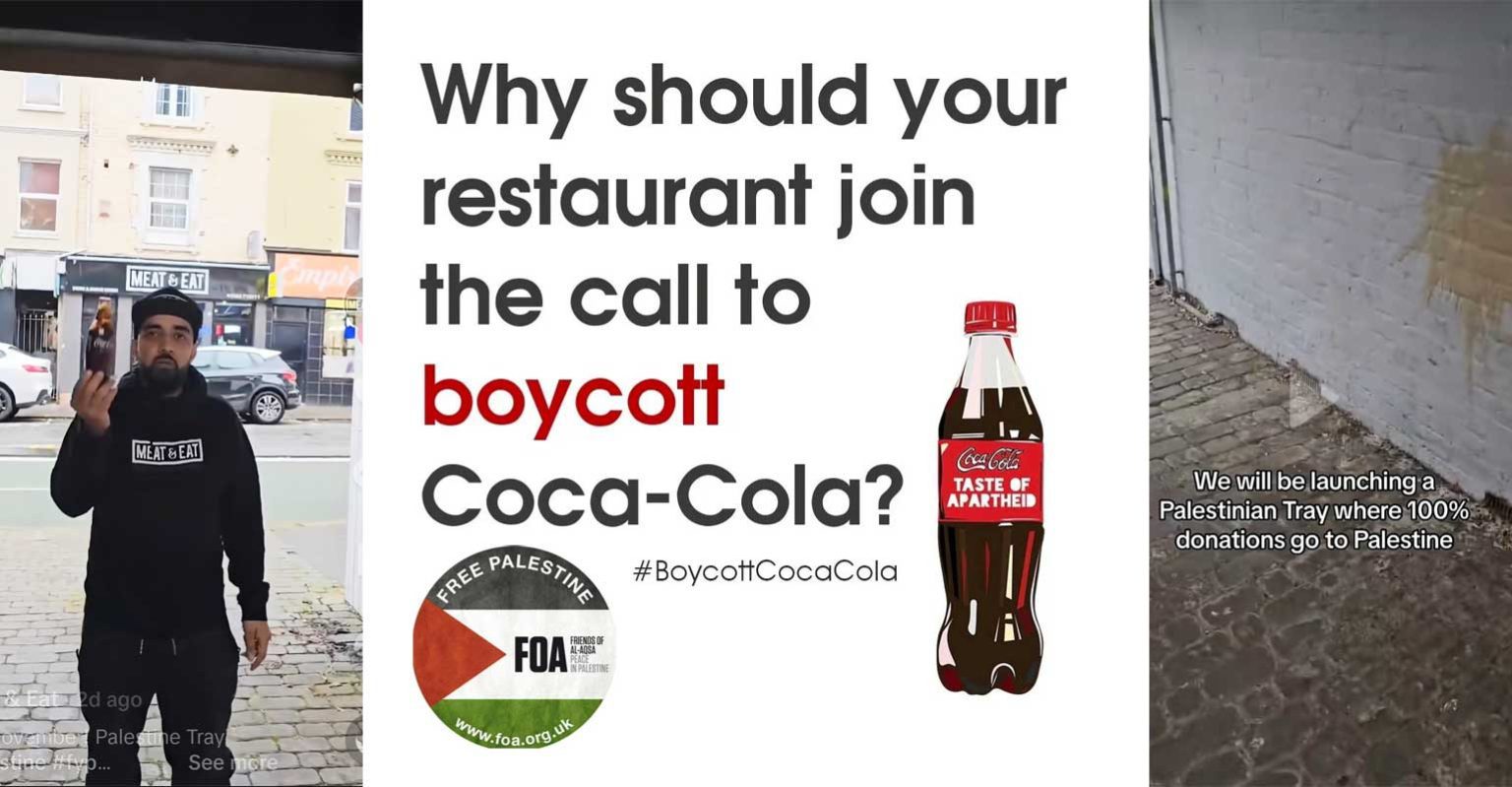 ProPalestinian NGO calls on restaurants to boycott CocaCola Feed