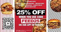 Franksters Halal Restaurant Burgers Manchester