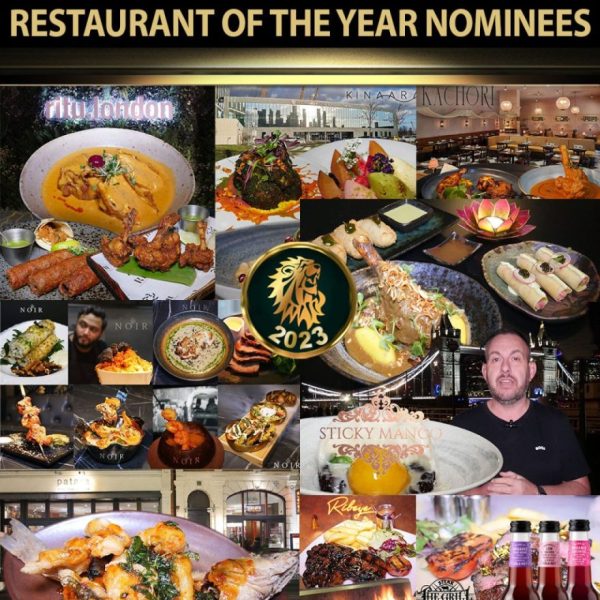 #FtLionAwards 2023 Restaurant of the Year shortlist Halal food UK London